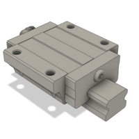 LSD30BK-F1N-N-D-M6 AIRTAC LOW PROFILE RAIL BEARING<br>LSD 30MM SERIES, NORMAL ACCURACY WITH NO PRELOAD (D) STANDARD, TOP MOUNTING FLANGE - NORMAL BODY